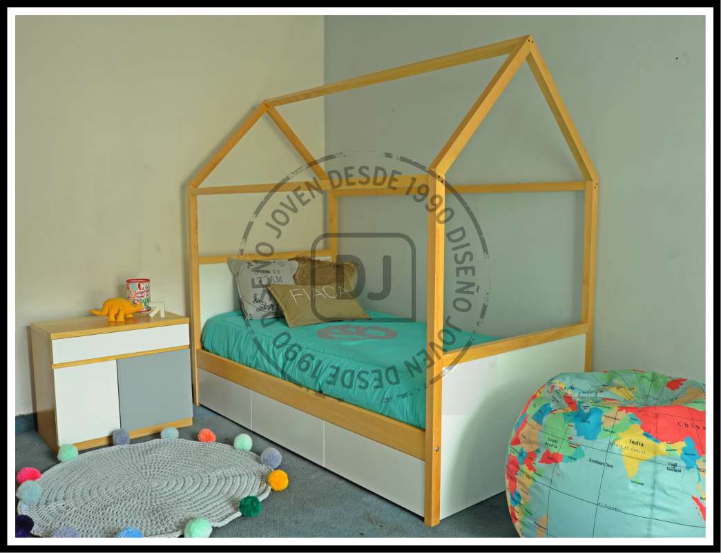 Cama Casita Montessori